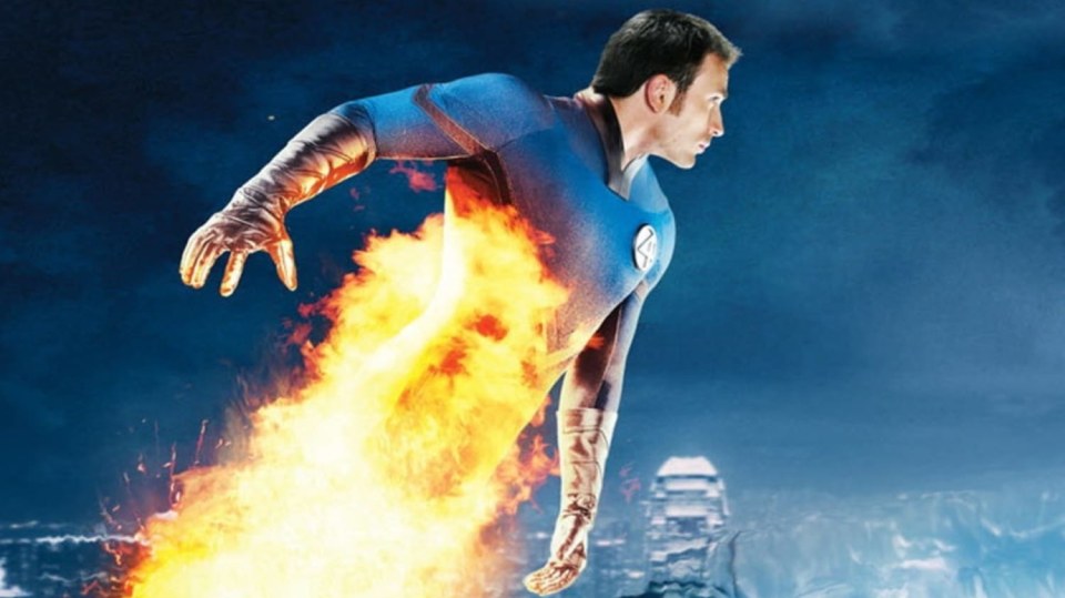 Chris Evans jako Human Torch